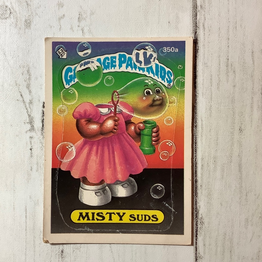 MISTY SUDS TOPPS GARBAGE PAIL KIDS CARD SERIES 9 #350A